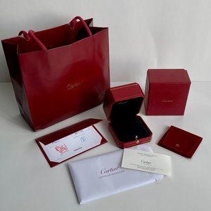 Authentic Cartier Ring full box